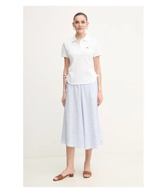 Πόλο Lacoste χρώμα: άσπρο, PF9589