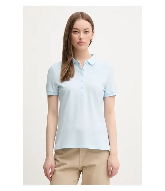 Πόλο United Colors of Benetton χρώμα: μπλε, 3TQJD300W