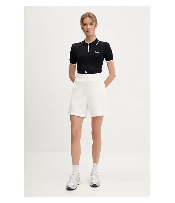 Πόλο Guess χρώμα: ναυτικό μπλε, V5GP00 Z3D60