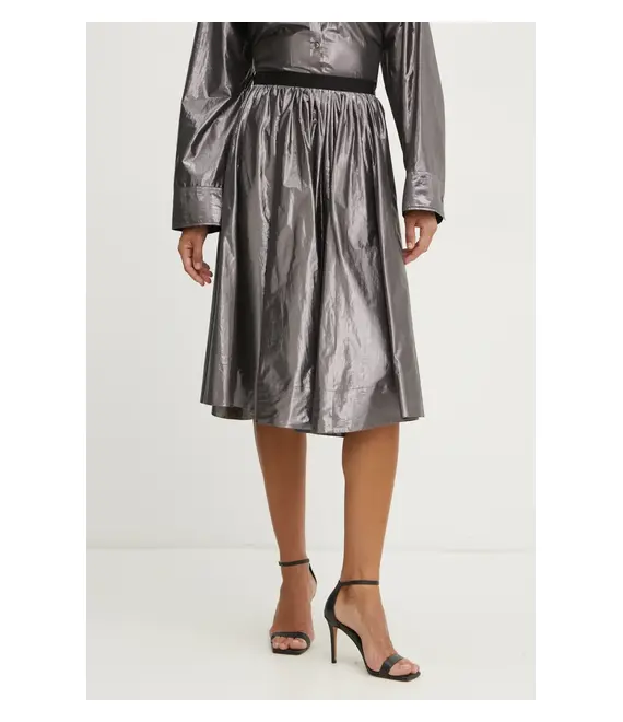 Φούστα Forte Forte χρώμα: μοβ, 13592.my skirt