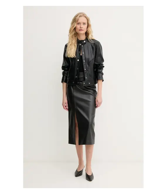 Φούστα Sisley χρώμα: μαύρο, 4OOHL002L