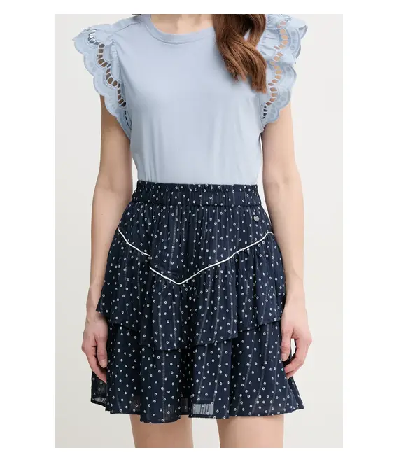 Φούστα Pepe Jeans DANY χρώμα: ναυτικό μπλε, PL901191