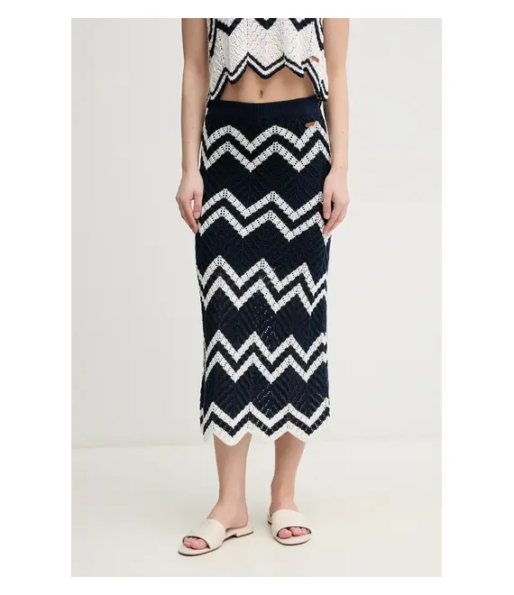 Φούστα Pepe Jeans OLLIE SKIRT χρώμα: ναυτικό μπλε, PL901205