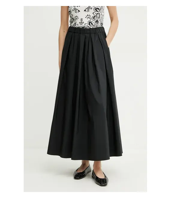 Φούστα Weekend Max Mara χρώμα: μαύρο, 2515101011600