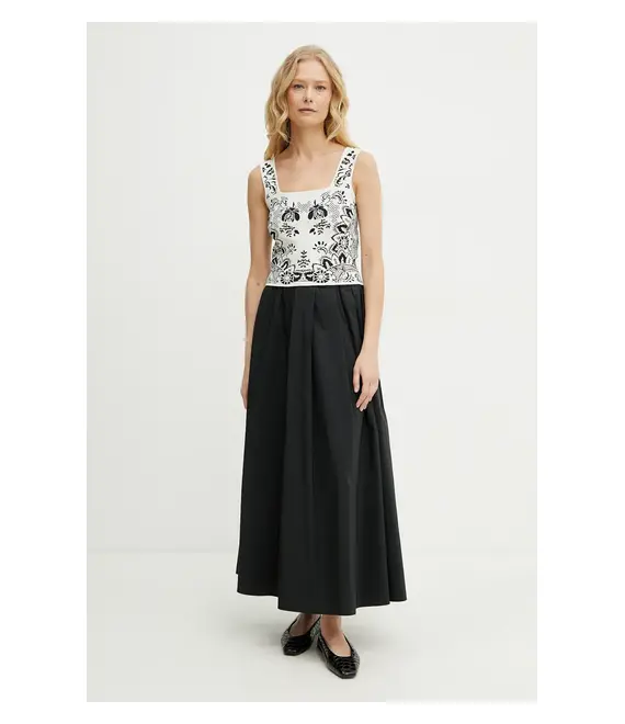 Φούστα Weekend Max Mara χρώμα: μαύρο, 2515101011600