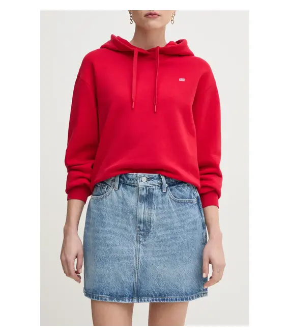 Φούστα Tommy Hilfiger χρώμα: μπλε, WW0WW44392