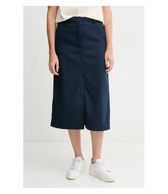 Φούστα Tommy Hilfiger χρώμα: ναυτικό μπλε, WW0WW44726