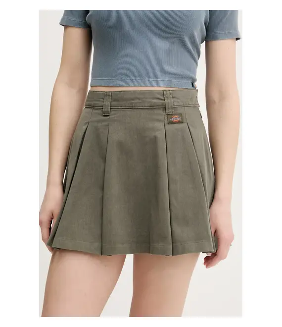 Φούστα Dickies χρώμα: πράσινο, DK0A4Z87MGR1