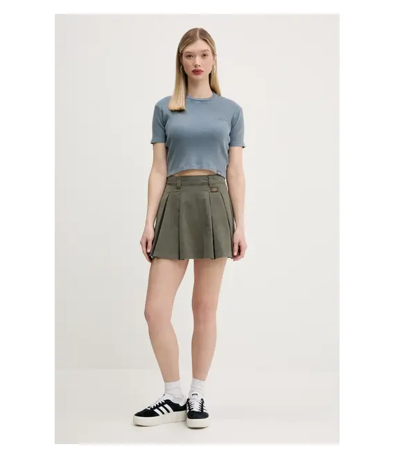 Φούστα Dickies χρώμα: πράσινο, DK0A4Z87MGR1