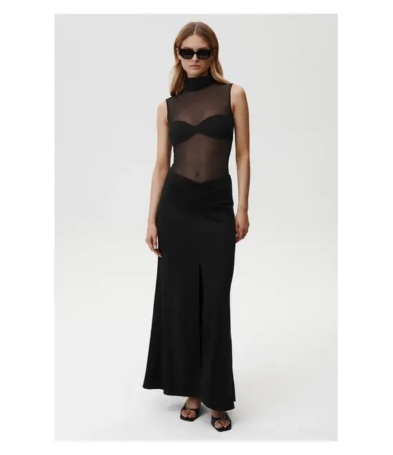 Φούστα Undress Code Eclipse Skirt χρώμα: μαύρο, 889