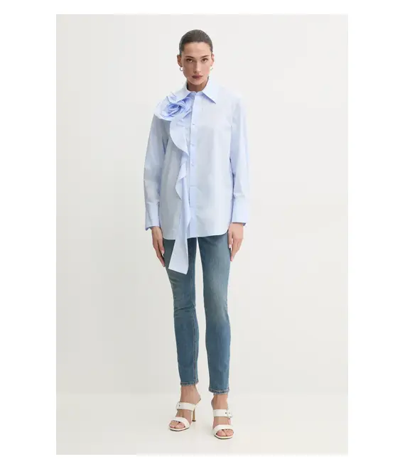 Τζιν παντελόνι Marella SKINNY χρώμα: μπλε, 2513181104200