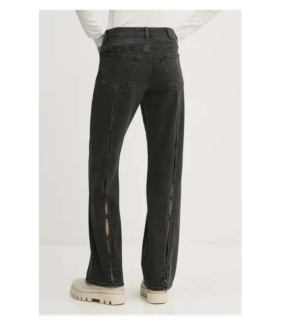 Τζιν παντελόνι PURPLE BRAND SLIM STRAIGHT BACK CUT OUT D1003-SCBL224