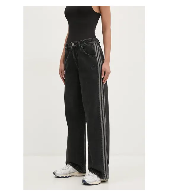 Βαμβακερό τζιν adidas Originals DENIM 3S PANT JD3109
