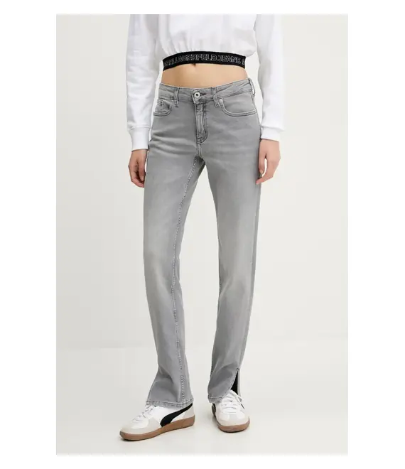 Τζιν παντελόνι Karl Lagerfeld Jeans χρώμα: γκρι, A2W10134