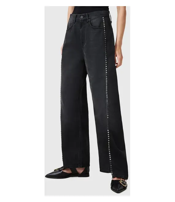 Βαμβακερό τζιν AllSaints FRANKIE W040EC