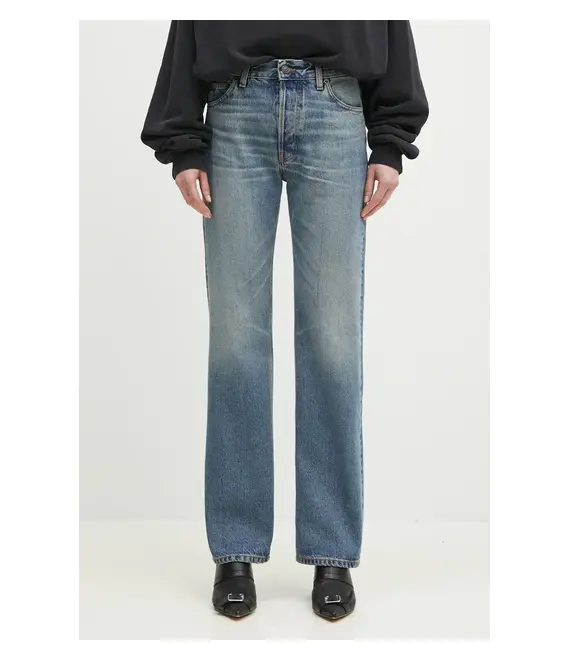 Τζιν παντελόνι Fiorucci Lollipop Heart Print Straight Fit Jeans U02SPDJE075DN02DN02