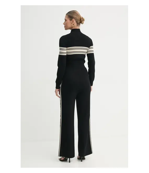 Ολόσωμη φόρμα Elisabetta Franchi χρώμα: μαύρο, KT54S51E2