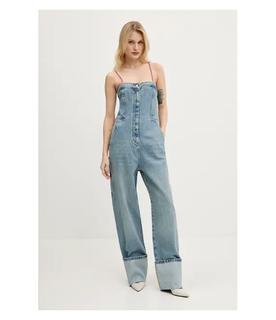 Ολόσωμη φόρμα Moschino Jeans χρώμα: μπλε, 0429 3217