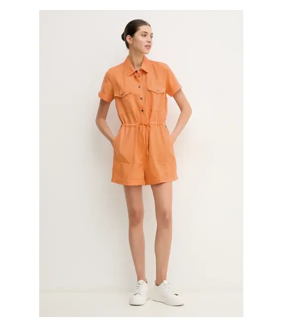 Ολόσωμη φόρμα Pepe Jeans EDMEE χρώμα: πορτοκαλί, PL230511