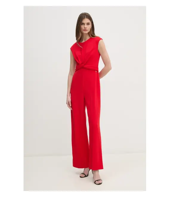 Ολόσωμη φόρμα Calvin Klein χρώμα: κόκκινο, K20K208177