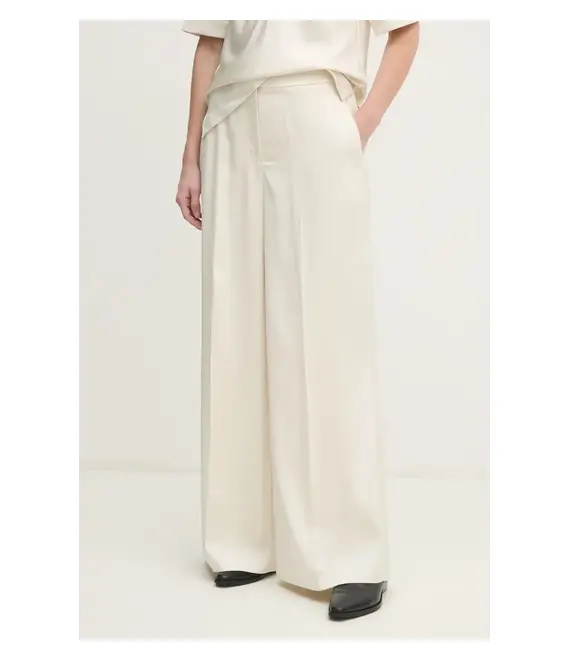 Παντελόνι Calvin Klein χρώμα: μπεζ, K20K207978