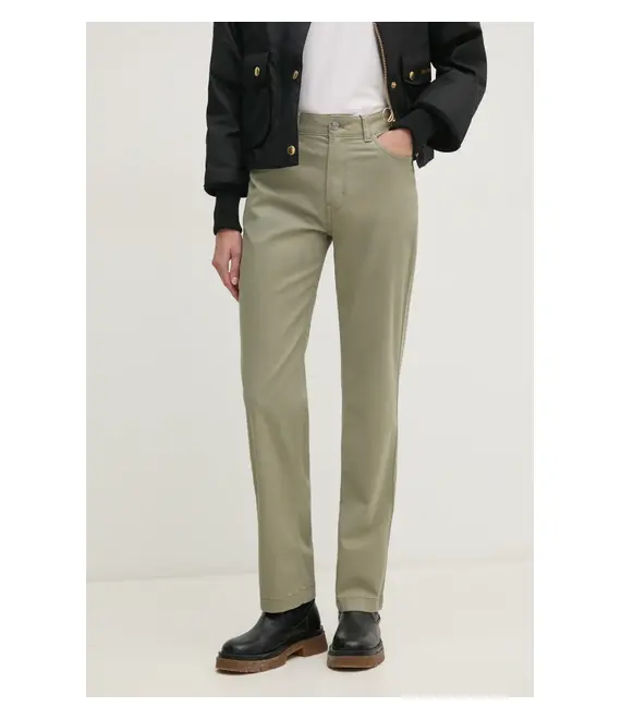 Παντελόνι Calvin Klein Jeans χρώμα: πράσινο, J20J224852