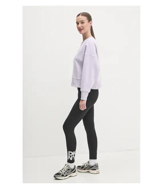 Κολάν Dkny χρώμα: μαύρο, DP5P3566