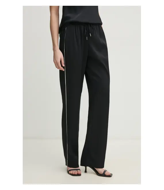 Παντελόνι Calvin Klein χρώμα: μαύρο, K20K208365