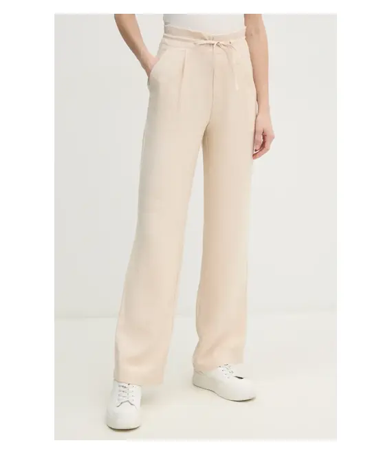 Παντελόνι Calvin Klein Jeans χρώμα: μπεζ, J20J225339