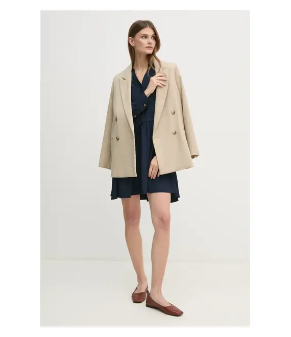 Φόρεμα Tommy Hilfiger χρώμα: ναυτικό μπλε, WW0WW44020