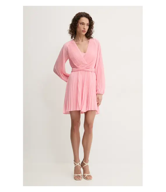 Φόρεμα Twinset χρώμα: ροζ, 251TP2334
