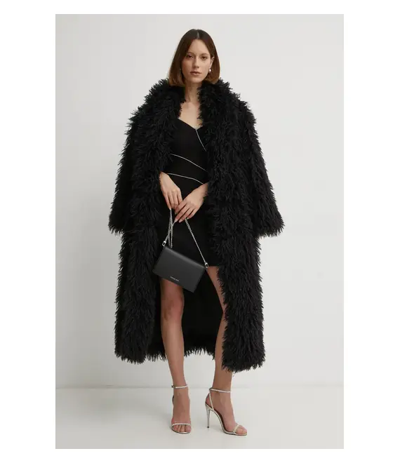Φόρεμα Guess CARRIE χρώμα: μαύρο, W5RK52 KCML0