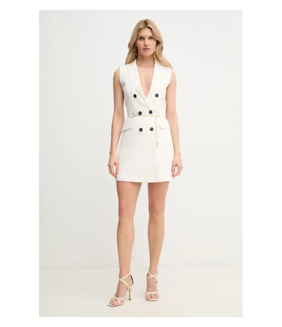 Φόρεμα Marella Emme by Marella χρώμα: μπεζ, 2515221092200