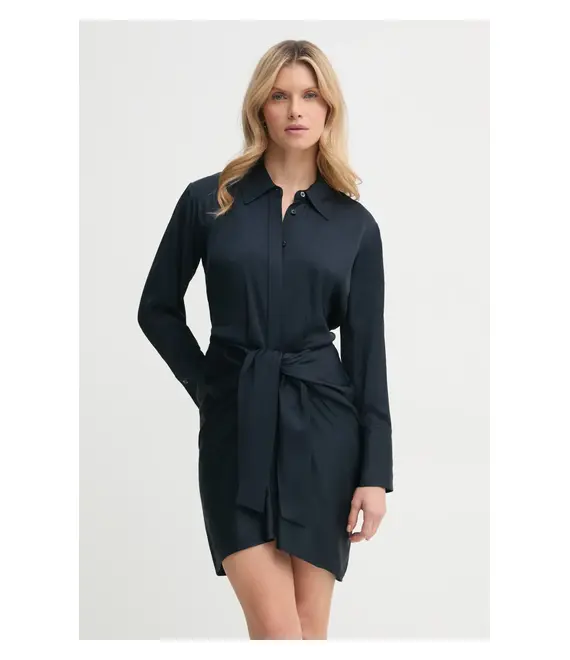 Φόρεμα A.L.C. χρώμα: ναυτικό μπλε, 6DRES02524