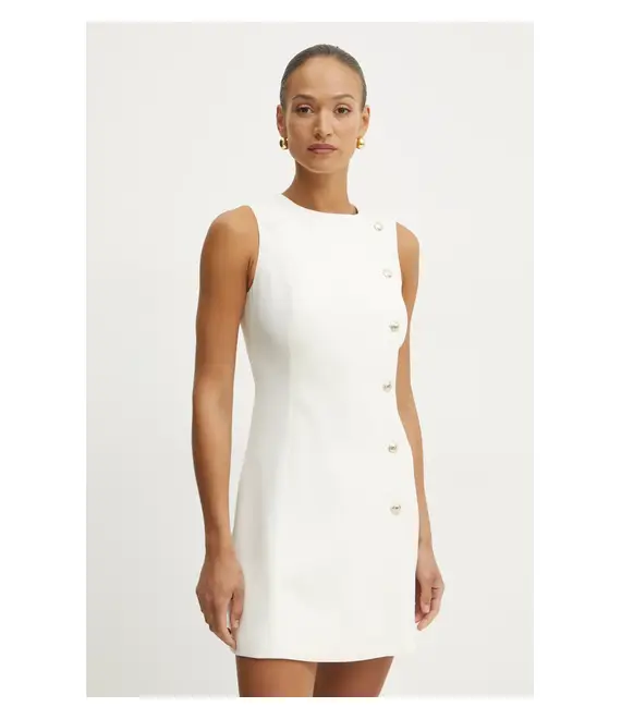 Φόρεμα Marciano Guess BECKY χρώμα: μπεζ, 5RGK09 7115A
