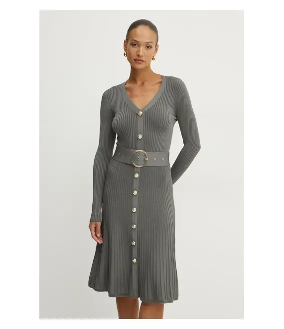 Φόρεμα Marciano Guess NEW DILETTA χρώμα: πράσινο, 5RGK87 5036Z