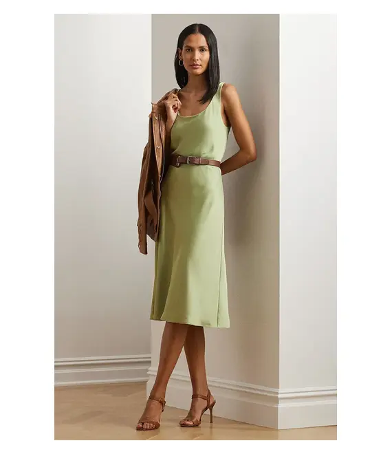 Φόρεμα Lauren Ralph Lauren χρώμα: πράσινο, 200970168