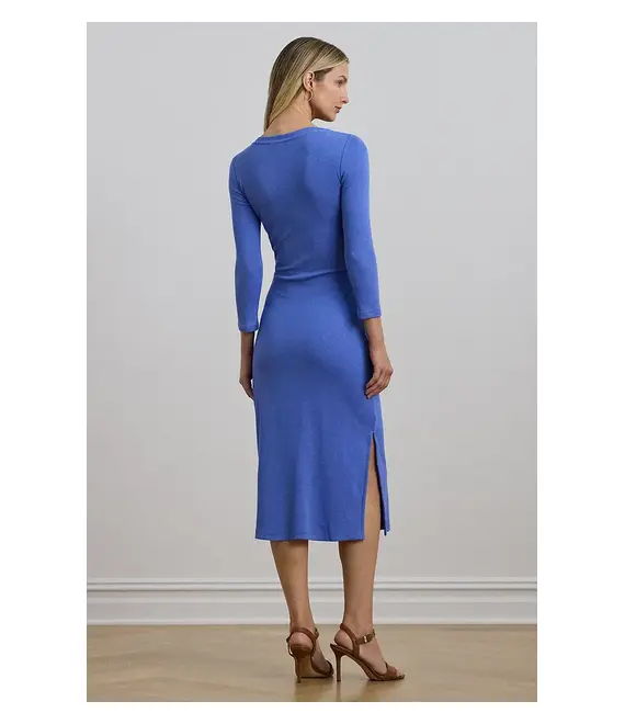 Φόρεμα Lauren Ralph Lauren χρώμα: μπλε, 250975027