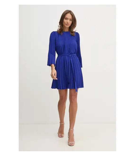 Φόρεμα Dkny χρώμα: μπλε, DD4JID78