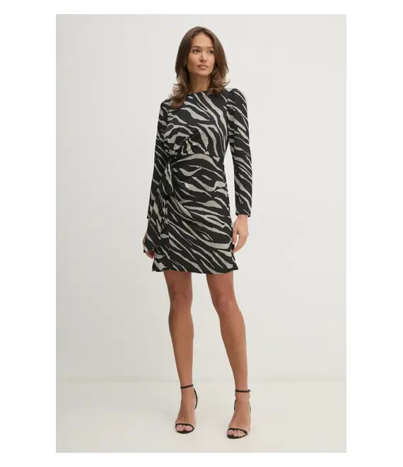 Φόρεμα Dkny χρώμα: μαύρο, DD4J6D35