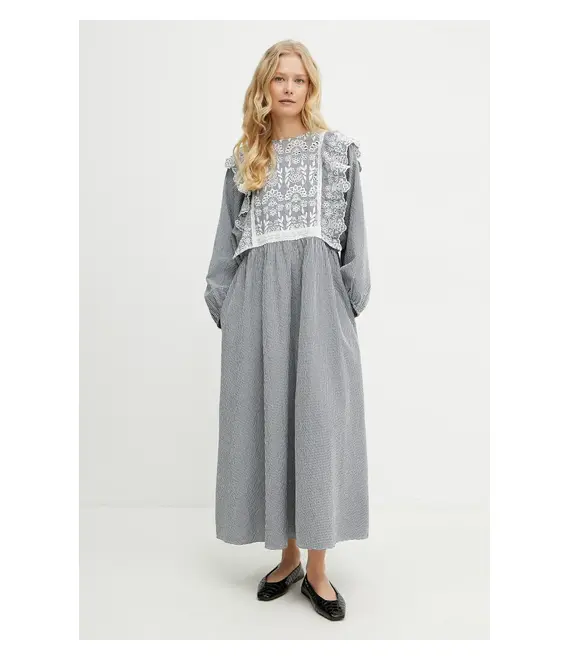 Φόρεμα Weekend Max Mara χρώμα: ναυτικό μπλε, 2515221011600