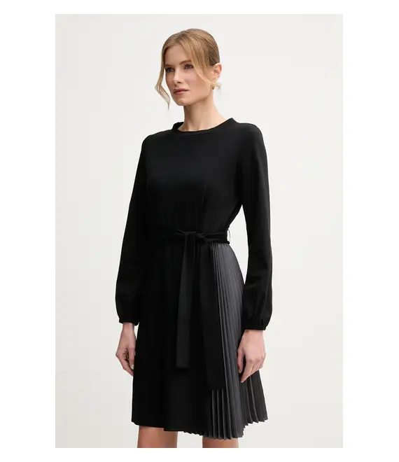 Φόρεμα Weekend Max Mara χρώμα: μαύρο, 2515621061600