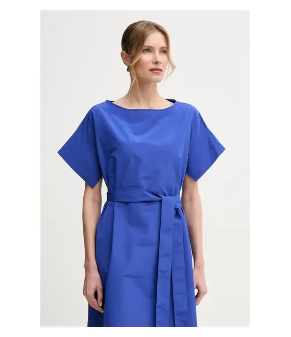 Φόρεμα Weekend Max Mara χρώμα: μπλε, 2515221032600