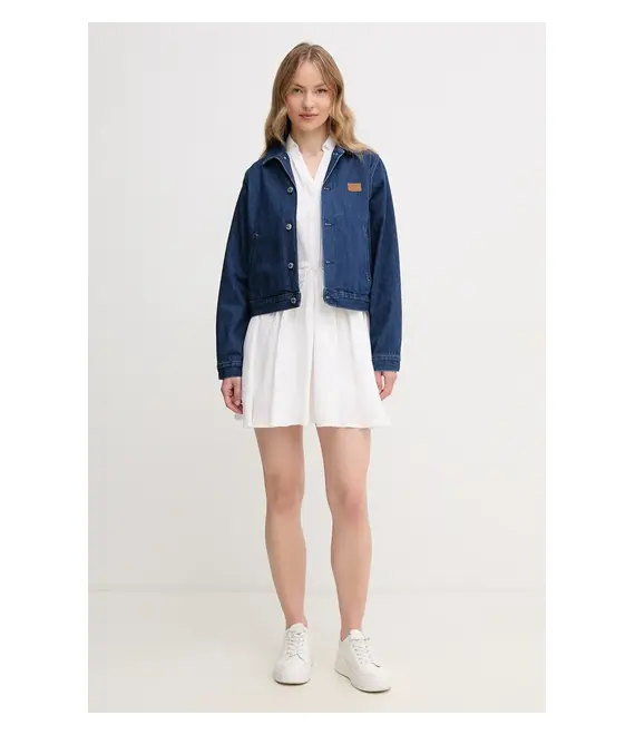 Λινό φόρεμα Tommy Hilfiger χρώμα: άσπρο, WW0WW44672