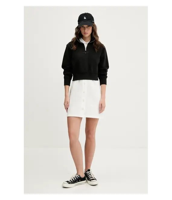 Φόρεμα Tommy Jeans χρώμα: άσπρο, DW0DW20302