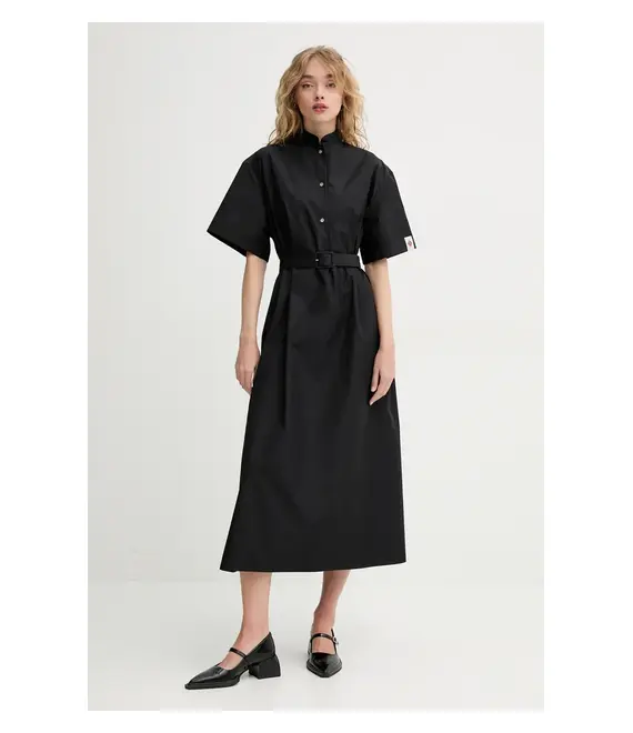 Φόρεμα Bally χρώμα: μαύρο, WDR02O