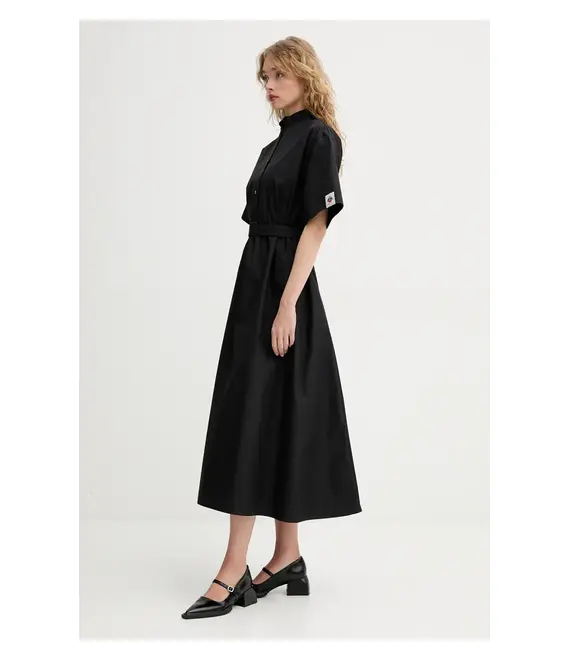Φόρεμα Bally χρώμα: μαύρο, WDR02O