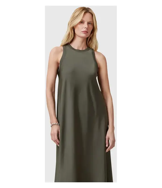 Φόρεμα AllSaints AIDA χρώμα: πράσινο, W082DC