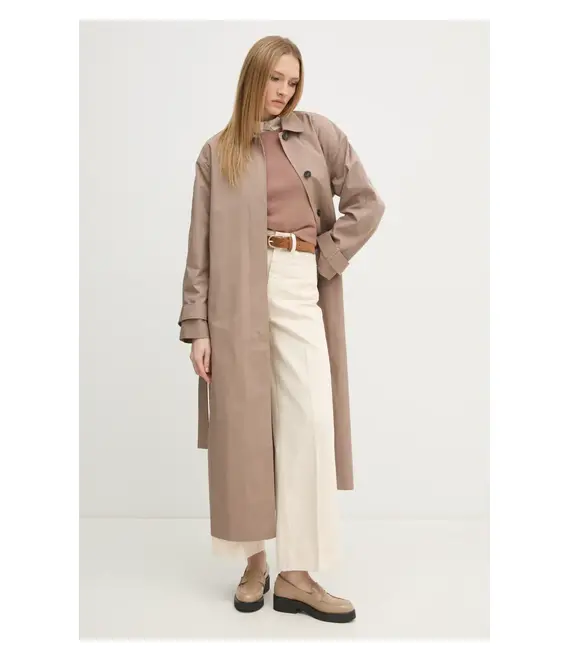 Πουλόβερ Calvin Klein χρώμα: καφέ, K20K208097