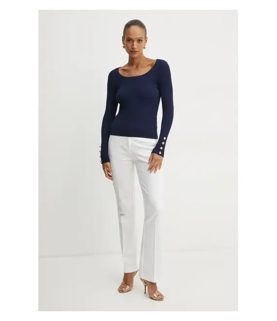 Πουλόβερ Marciano Guess GRACE χρώμα: ναυτικό μπλε, 5RGR26 5810Z